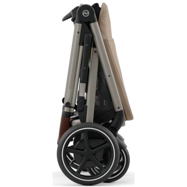 Фото - Коляска прогулочная Cybex eGazelle S TPE Almond Beige (524000547)